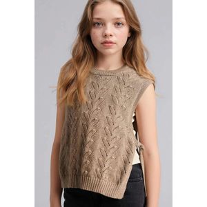 Defacto بلوفر بدون أكمام قصة عادية