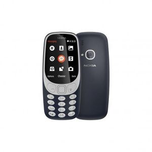 Nokia 3310 Dual SIM MP3 Player, Wireless FM Radio and Rear Camera,Blue