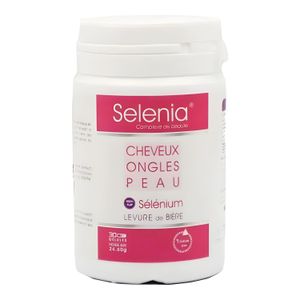 Selenia Sélénium Levure de Bière - Cheveux Ongles Peau - 30 Gélules