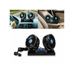 double Ventilateur pour voiture, Accessoires de refroidissement de voiture