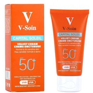 V-Soin Capital Soleil Velvet Cream – Crème onctueuse SPF 50