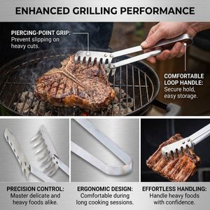 La pince ultime pour des grillades parfaites