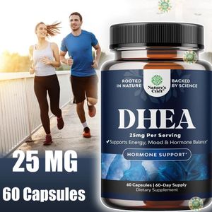 Nature's Craft DHEA, 25 mg, 60 Capsules, Supports Energy, Mood & Hormone Balance