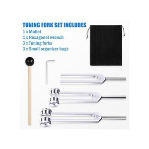 5 piece Kit de vibrations apaisantes pour méditation et détente