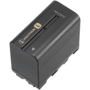 Super Batterie de remplacement Compatible pour Sonyy NP-F970 Li-ION 6600Mah caméras professionnelles,projecteurs LED 