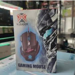 X LEADER Souris Gaming LED Optique Filaire Câble Gamer Ordinateur Souris - 3400 Dpi