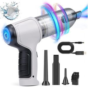Aspirateur Portable Sans Fil Haute Puissance – Voiture, Maison & Bureau