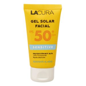 Lacura Gel Solar Facial Sensitive SPF50+ Protection Très