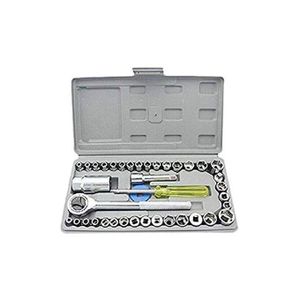 Aiwa Jeu de 40 clés à douille combinées