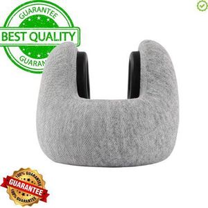 Oreiller Cervical de Voyage 360° Premium – Technologie Anti-Bruit & Support Double Axe – Mousse à Mémoire de Forme Ergonomique – Confort Absolu pour Avion, Train et Bureau