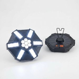 Lampe LED Solaire de Camping Rechargeable avec Télécommande