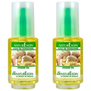 Nature Soin Gingembre - Soutien Digestif et Immunitaire - Huile Essentielle - 50ml