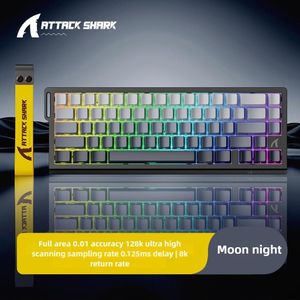 ATTACK SHARK ATTACKSHARK X68 PRO HE Wireless Magnetic Switch Mollit Night