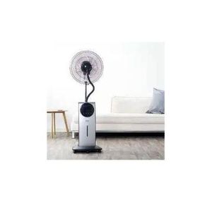 Taurus  Ventilateur humidificateur avec nébuliseur ioniseur diffuseur de parfum fonction anti-moustique 3 vitesses réservoir d'eau 3,1L écran digital tactile,GRIS