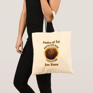 Tote bag Pierre Aztec Calendar Unique, haute qualité