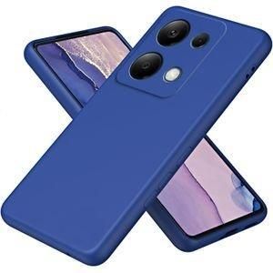 Case Pochette Souple Liquid Silicone liquid pour Xiaomi Redmi Note 13 pro 4G- bleu