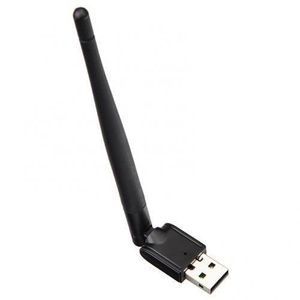 AZATECH CLE Wifi USB Adaptateur 2.4 GHz 150 Mbps USB 2.0 Wifi d'ongle avec Antenne