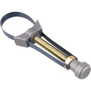 Clé À Filtre À Huile Avec Bande En Aluminium Réglable (60 mm-120 mm) Clé À Bande Pour Moto, Voiture, Camion Outil Universel