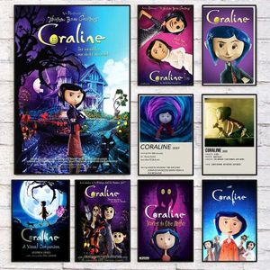9 POSTER A5 Anime Movie Coraline Poster