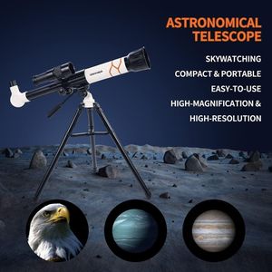 Pack Exploration –  Télescope pour Devenir un Petit Scientifique et Astronome, Haute Réfraction, Idéal pour Enfants et Débutants