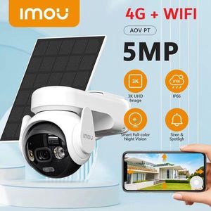 imou KIT Camera PT Solaire Batterie AOV 4G/WIFI 5MP 3K IP66