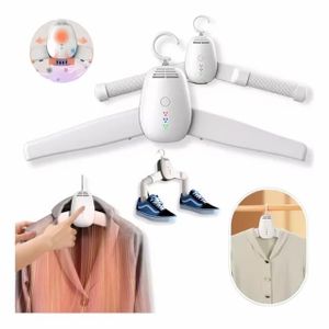 Sèche-linge électrique Portable, cintre de séchage pour chaussures et vêtements, cintre de chauffage pliable, Machine de séchage de linge de voyage