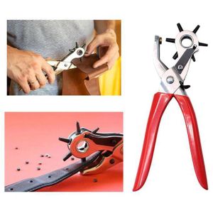 Perforateur Manuel pour Ceintures et Cuir – 6 Tailles Réglables avec Poignées Confortables