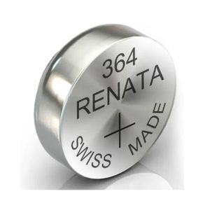 Renata 364 Pile Bouton pour Montre 1.55 volts -1 unité 1.55v // Référence SR621SW