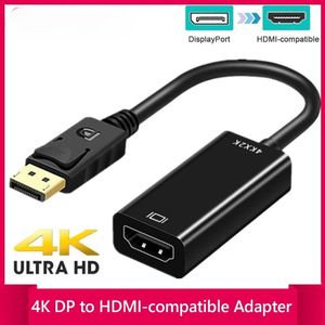 Adaptateur convertisseur DP vers HDMI 4K 1080P, câble DisplayPort vers HDMI mâle vers femelle pour PC, TV, ordinateur portable