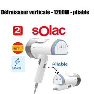 Solac Défroisseur verticale - 1200W - pliable