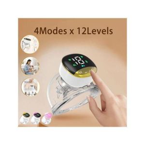 Tire-lait électrique portable mains libres avec intensité réglable et confort optimal (colleur aléatoire)