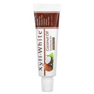 Now Dentifrice Blanchissant sans fluor à l'huile de coco, saveur menthe, 181g
