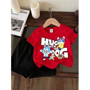 Ensemble 2 pièces enfant coton t-shirt + short coton