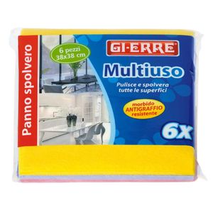 GI-ERRE Chiffon multiusage ensemble de 6 pièces