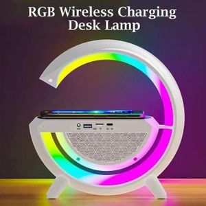 Lampe de table avec haut-parleur Bluetooth RGB : créez une ambiance lumineuse et musicale