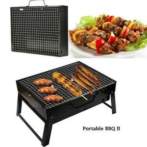 Barbecue à charbon portable grille BBQ pliable