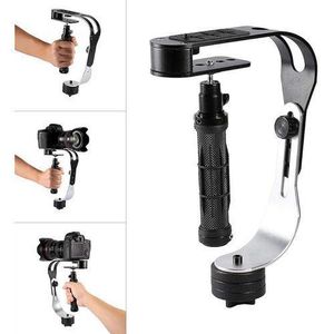 Stabilisateur Professionnel Universel pour Caméra, Caméscope et Smartphone avec Support Téléphone – Adaptateur Trépied 1/4" – Équipement de Prise de Vue Portable