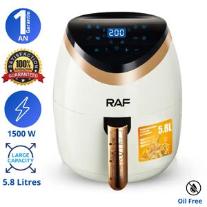 RAF Friteuse sans huile - 12L Familiale - Air fryer - 2 paniers