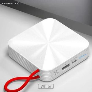Konfulon بنك الطاقة A5Q 10000 مللي أمبير 22.5 واط شحن فائق السرعة مع كابل لايتنينج عالي الجودة