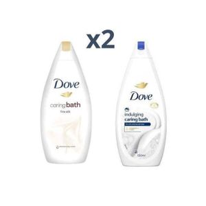 Dove PACK 2 Gel de Douche caring bath 720.ml