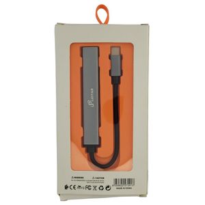 Plustar HUB-101 Adaptateur USB 4 in 1 Type C Haute Qualité