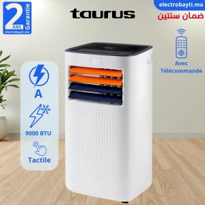 Taurus Climatiseur mobile TEMP DESIGN 9000BTU avec télécommande 