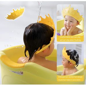 Generic Bonnet Casquette de Douche doux et élastique - Visière Bain  ajustable pour Bébé à prix pas cher