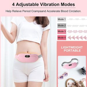 Ceinture Menstruelle Chauffante et Massante - Soulagement Douleurs Abdominales