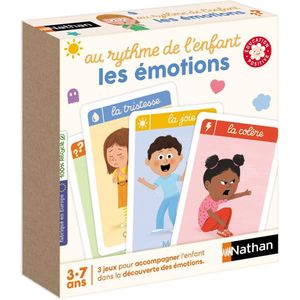 Jeu Éducatif Les Émotions Nathan – 3 Jeux – 3 à 7 Ans