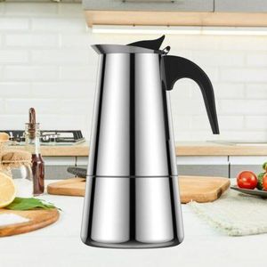 Cafetière italienne en acier inoxydable – 4 tasses