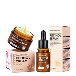 Vibrant Glamour Crème rétinol 30 ml + Sérum 30 ml rétinol pour le visage Crème Visage Anti-Âge