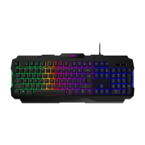 Msi Clavier Gamer - FORGE GK100 - Rétro-éclairage RGB - Connexion USB 2.0 - AZERTY