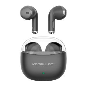 Konfulon BTS-34 écouteurs Bluetooth 5.3 TWS Sans fil Super Mini Haute Qualité Noir