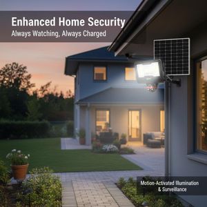 Système de sécurité autonome pour maison et jardin